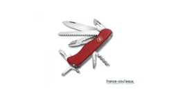 Victorinox 0.9033 - ATLAS RED - COUTEAU SUISSE MATE 10 PIECES TB 11.1CM