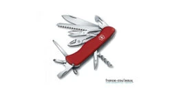 Victorinox 0.9043 - COUTEAU SUISSE - HERCULES - 12 PIECES - 111 MM - BLOCAGE DE LAME - COTES MATES