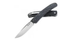 12400 STEIGERWALT - COUTEAU PLIANT - PLAQUETTES MICARTA NOIR