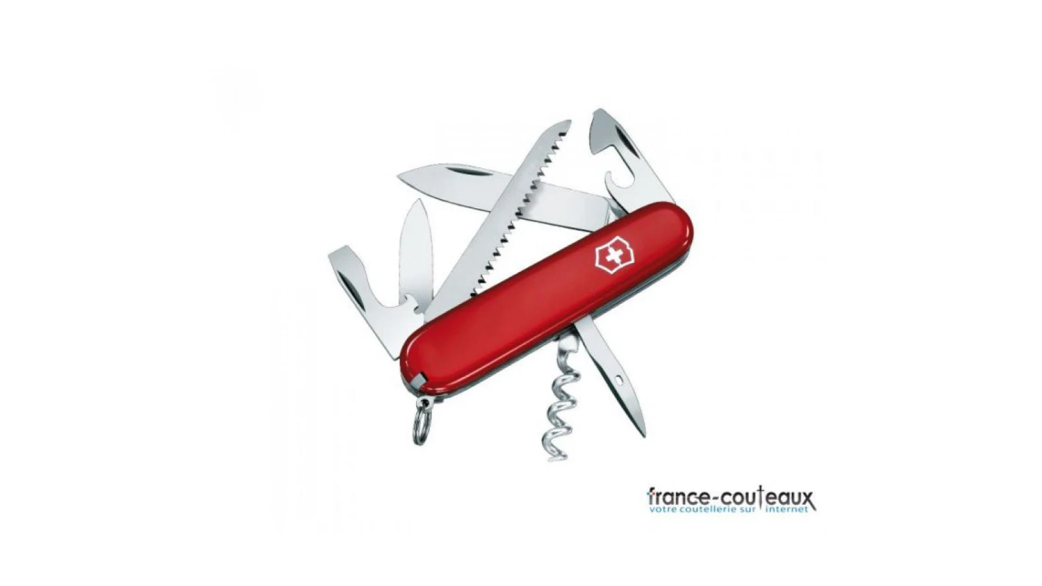 1.3613 - CAMPER RED - COUTEAU SUISSE - 13 Pièces - VICTORINOX 3 1.3613 - CAMPER RED - COUTEAU SUISSE - 13 Pièces - VICTORINOX