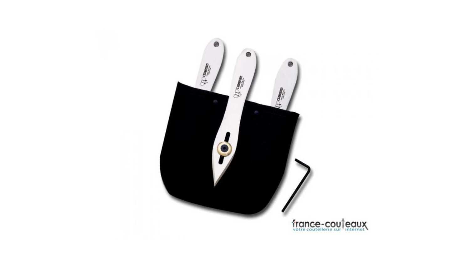 3 Couteaux A Lancer Réglable - Cudeman 3 3 Couteaux A Lancer Réglable - Cudeman