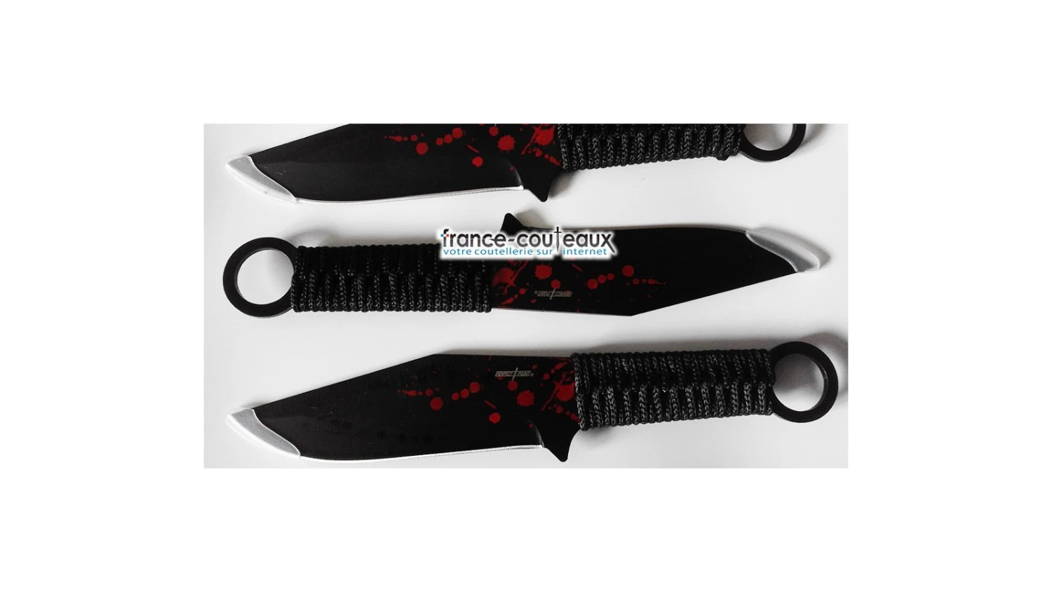 3 Couteaux De Lancer Perfect Point Zombie Blood 7 3 Couteaux De Lancer Perfect Point Zombie Blood – Image 5