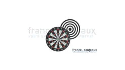 Cible Double Face Pour Fléchette Ou Couteau De Lancer