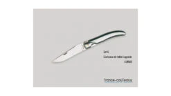 Coffret 6 Couteaux De Table Laguiole G. DAVID- Alumium Plein Manche -Boutique United Cutlery coffret 6 couteaux de table laguiole g david alumium plein manche 2