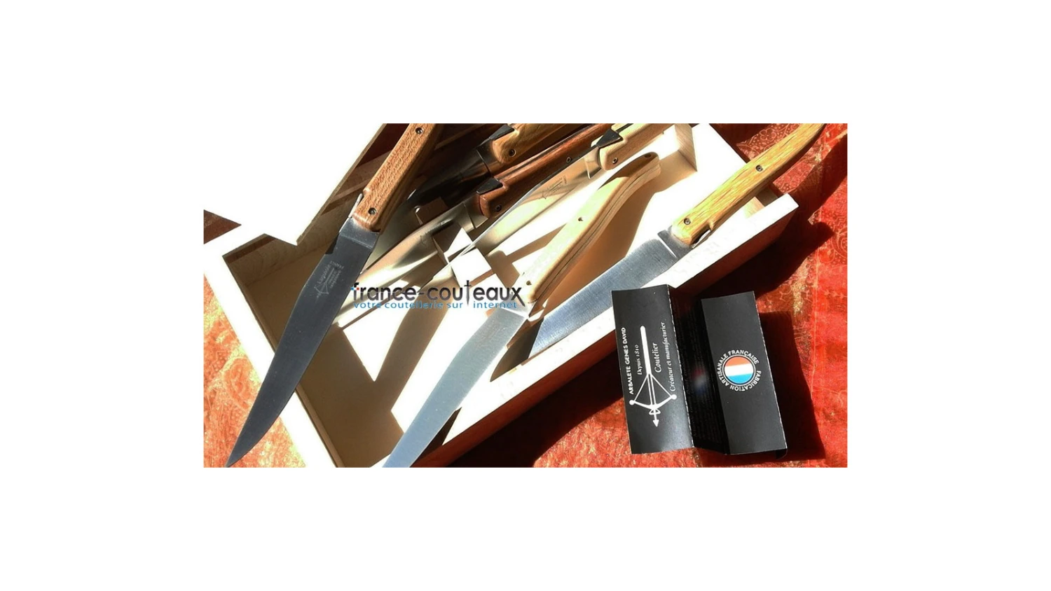 Coffret 6 Couteaux Laguiole De Table G. David 6 Coffret 6 Couteaux Laguiole De Table G. David – Image 4