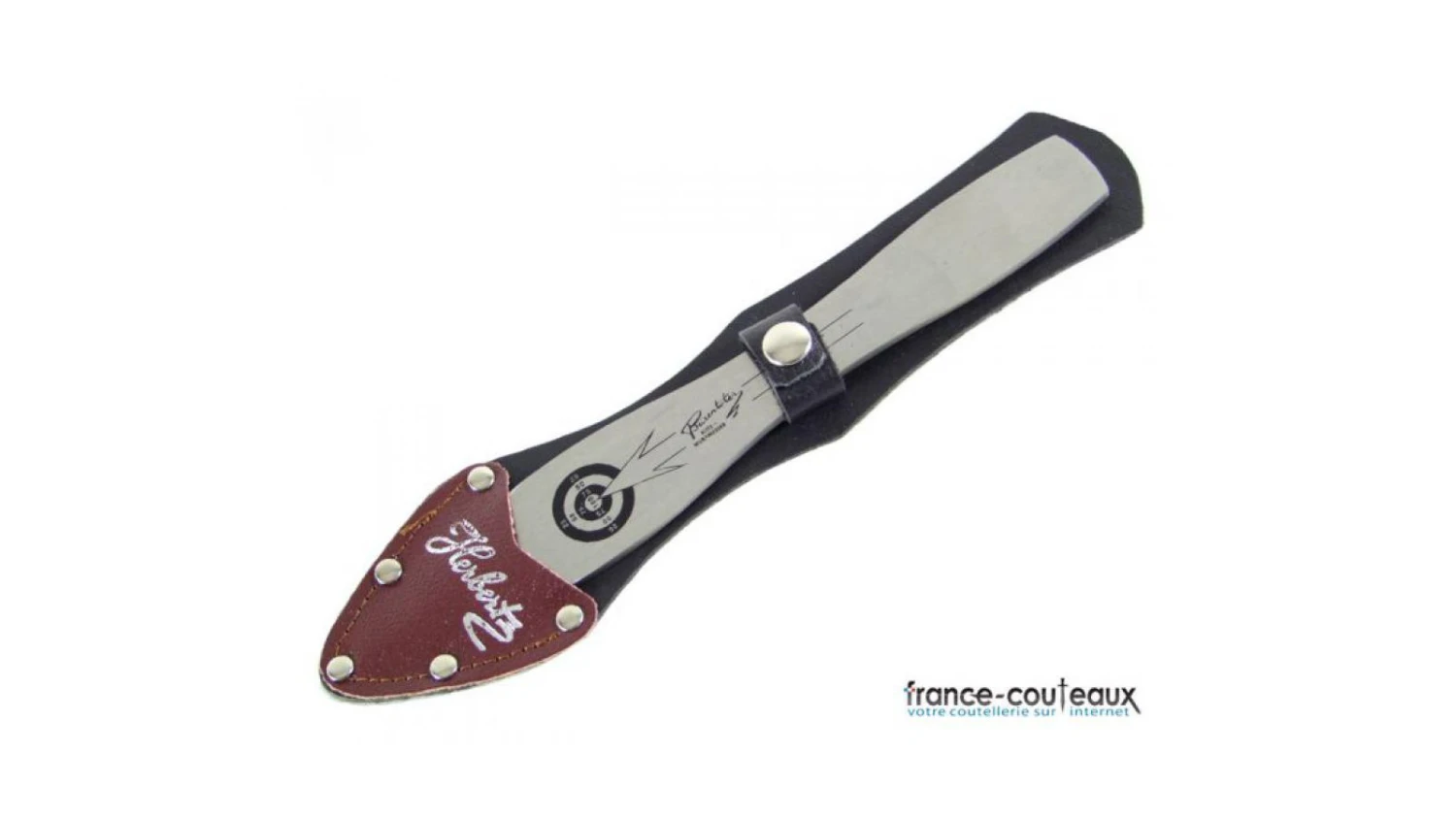 Herbertz Couteau A Lancer + Etui En Cuir 3 Herbertz Couteau A Lancer + Etui En Cuir