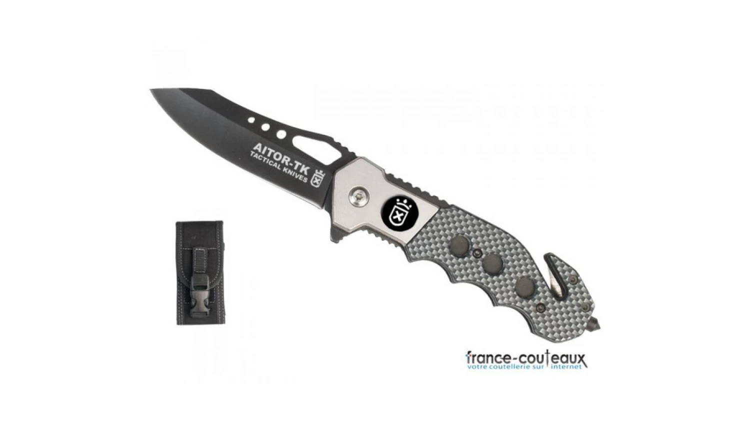 Couteau Aitor Tactical Avec Coupe Corde Et Brise Vitre 3 Couteau Aitor Tactical Avec Coupe Corde Et Brise Vitre