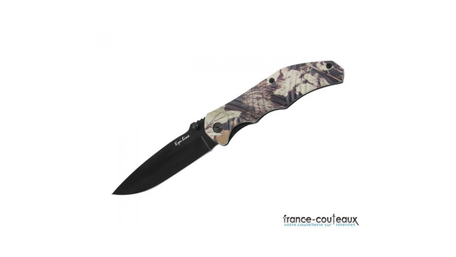 Couteau Black Camo Combat 3 Couteau Black Camo Combat