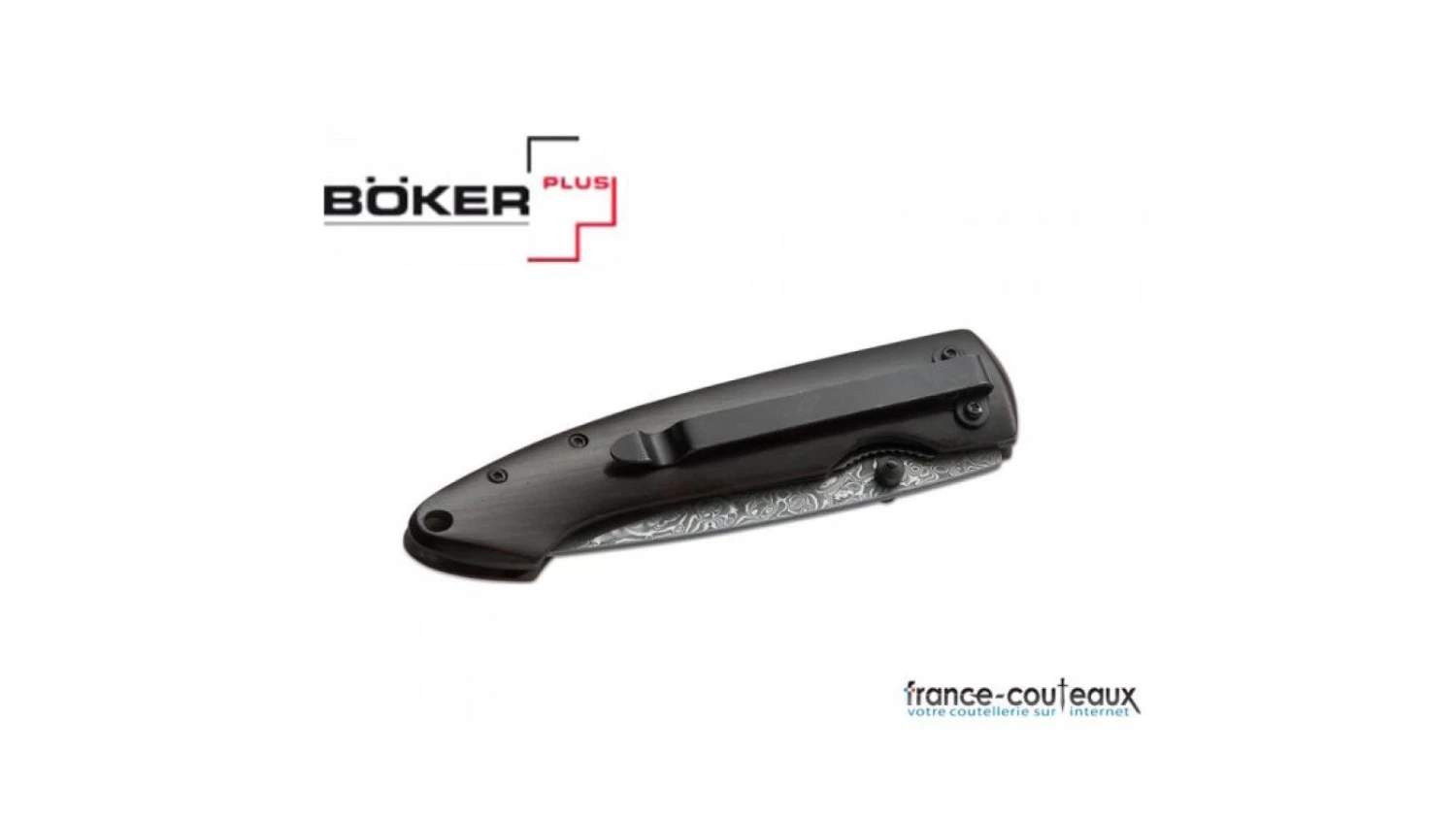 Couteau Damas Gent1 Boker Plus 4 Couteau Damas Gent1 Boker Plus – Image 2