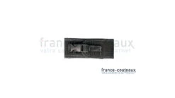 Couteau De Chasse Pliant Cudeman Avec Manche Micarta, Dragonne Et étui En Nylon Noir