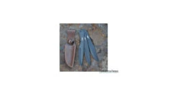 Couteau De Lancer UZI Set De 3 Pièces Avec étui En Cuir