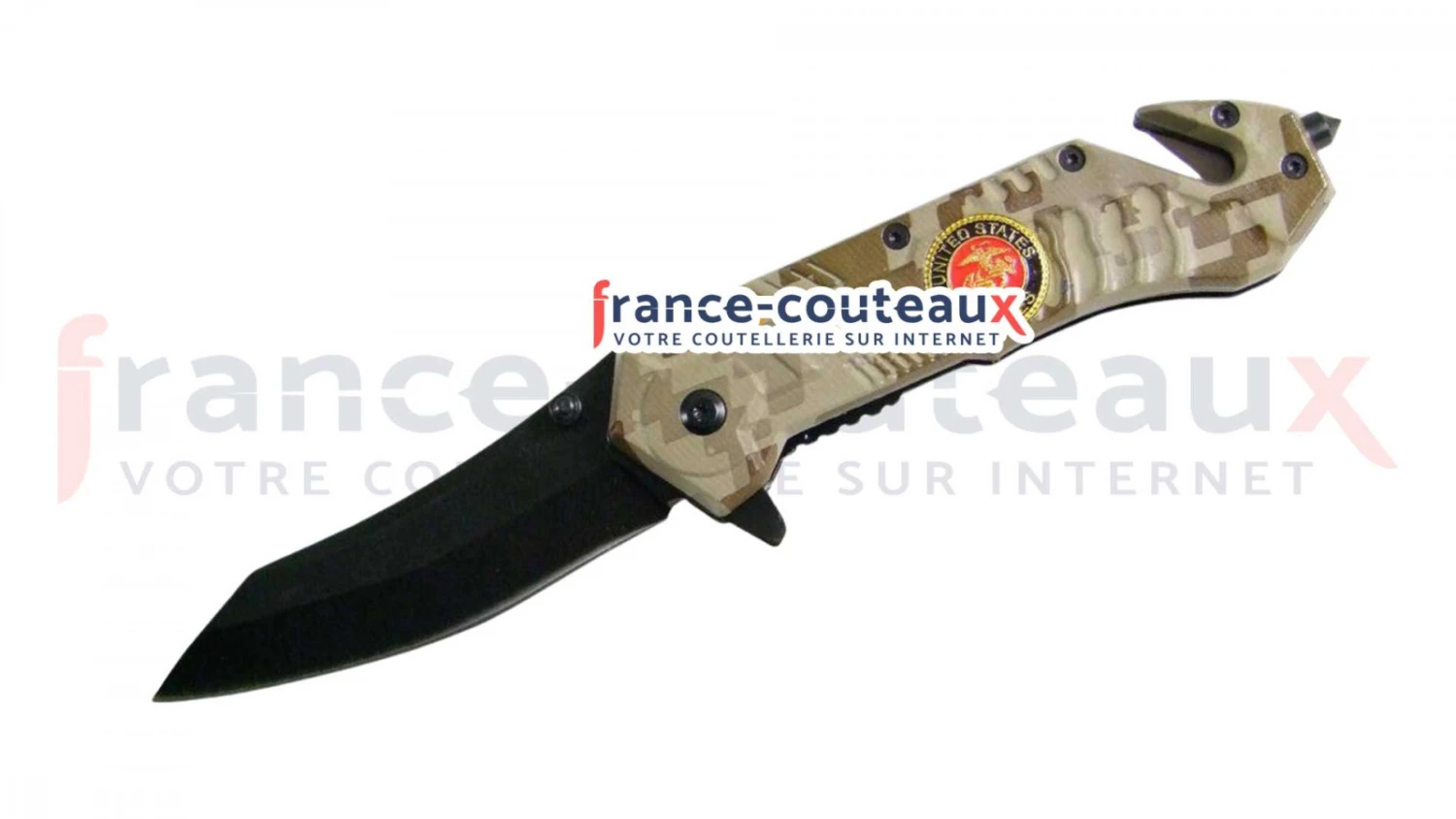 United Cutlery Couteau De Survie Militaire United States Marines 3 United Cutlery Couteau De Survie Militaire United States Marines