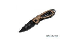 Couteau Falke Black And Wood - 01MB804 - BOKER