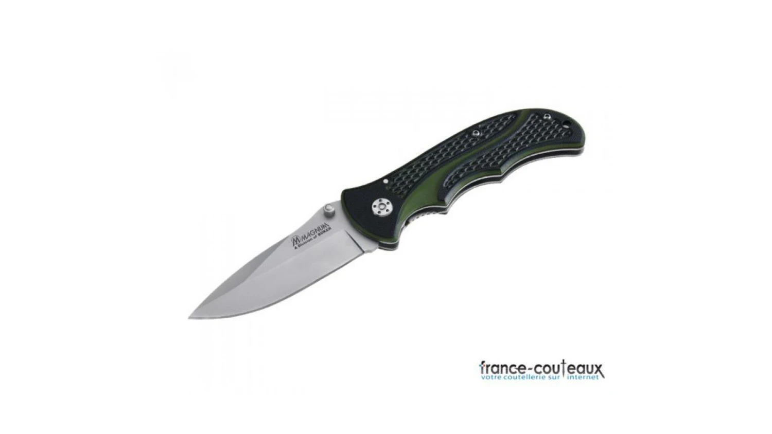 Couteau Green Pyramid - Magnum By Boker - 01MB832 3 Couteau Green Pyramid - Magnum By Boker - 01MB832