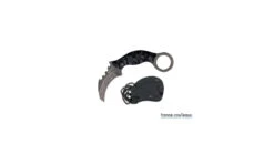 Couteau Karambit Mtech Stonewashed Manche G10 Et étui Kydex