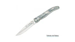 Couteau Laguiole Alu Décor Chasse - 12 Cm