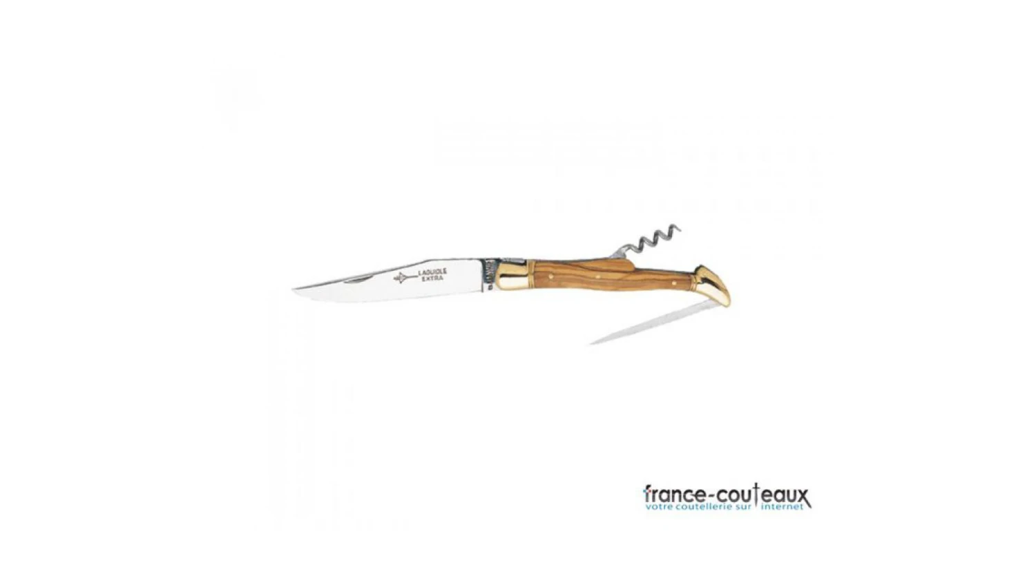 Couteau Laguiole Forgéen Bois D'olivier G.David 3 Couteau Laguiole Forgéen Bois D'olivier G.David