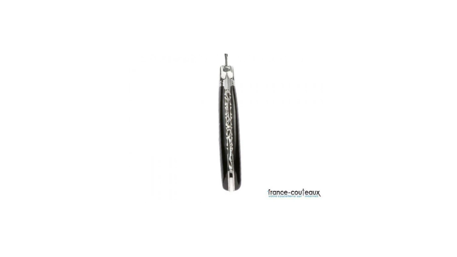 Couteau Laguiole 12 Cm Manche Facon Corne Noir G. David 3 Couteau Laguiole 12 Cm Manche Facon Corne Noir G. David