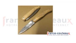 Couteau Pliant Cimes Manche Manufacture - Lame De 8.5cm