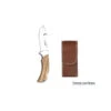 Pack Couteau à éviscérer Cudeman Manche En Olivier Et Son étui En Cuir Marron Doublé -Boutique United Cutlery couteau pliant cudeman manche olivier