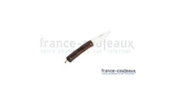 Couteau Pliant Mcusta "Bamboo Money Clip" Acier VG10 Et Manche Pacca Rouge