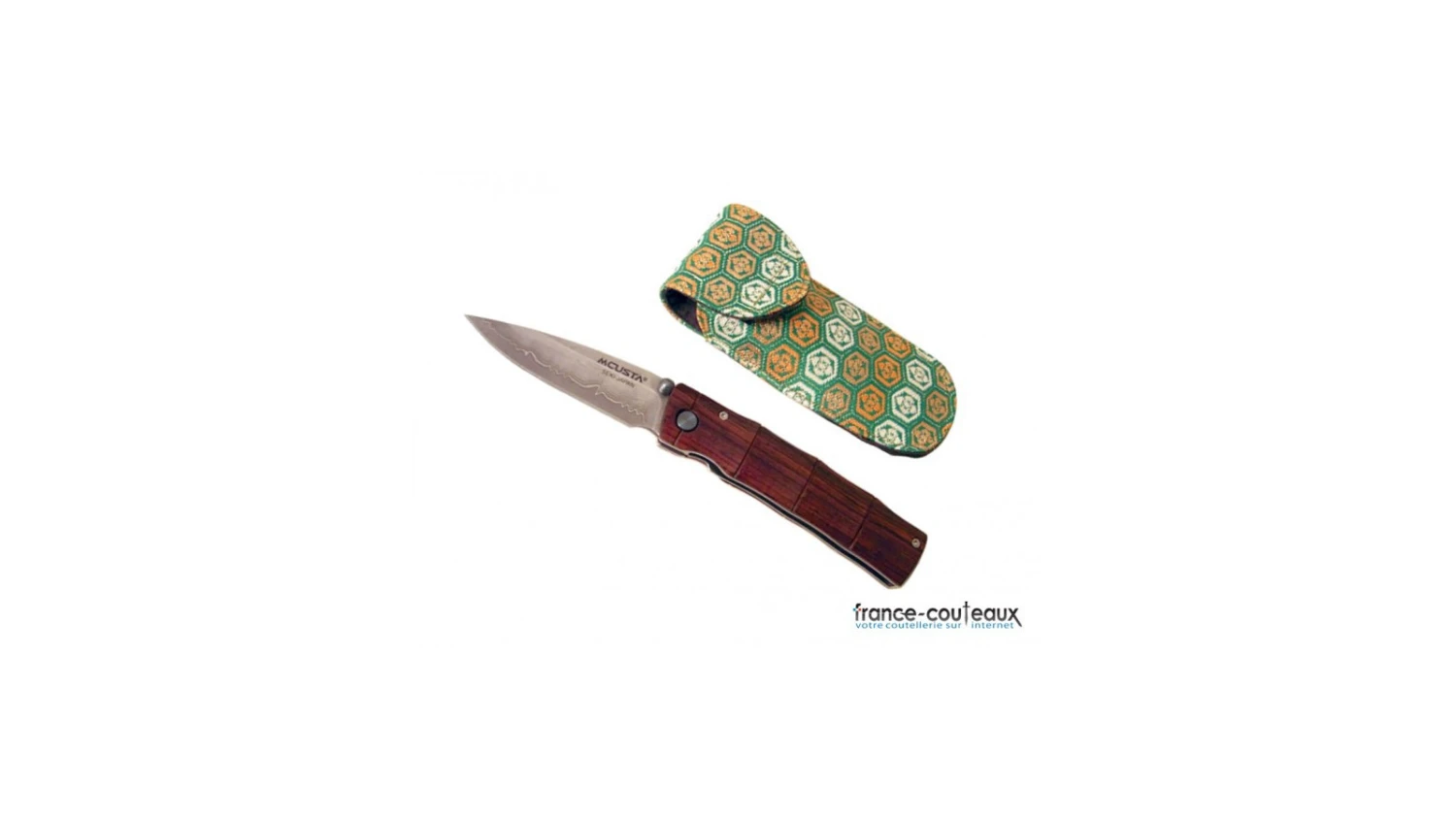 Couteau Pliant Mcusta Serie 7 Manche En Cocobolo Marron 3 Couteau Pliant Mcusta Serie 7 Manche En Cocobolo Marron