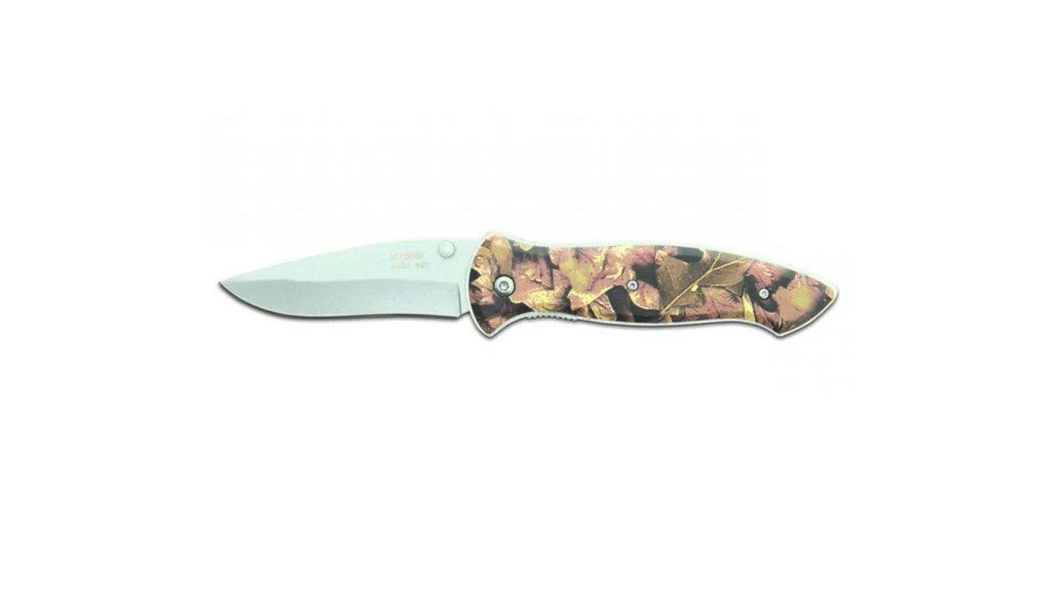 COUTEAU PLIANT OAK - LAME 7.5 CM - MANCHE CAMO - CLIP CEINTURE 3 COUTEAU PLIANT OAK - LAME 7.5 CM - MANCHE CAMO - CLIP CEINTURE
