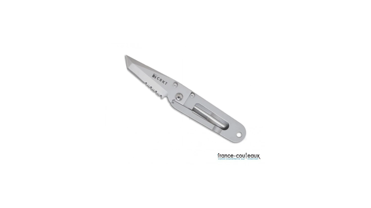 Couteau Pliant Pocket CRKT Ultra Fin KISS Lame Dentelée 4 Couteau Pliant Pocket CRKT Ultra Fin KISS Lame Dentelée – Image 2