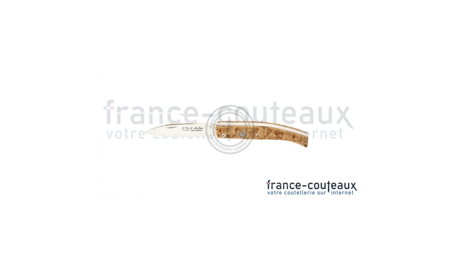 Couteau Régional Au Sabot L'autan En Bouleau 3 Couteau Régional Au Sabot L'autan En Bouleau