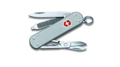 Victorinox COUTEAU SUISSE MINIATURE - GRIS METAL - 58 MM -Boutique United Cutlery couteau suisse miniature gris metal 58 mm 2