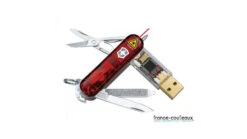 Couteau Suisse Victorinox Avec Clef USB Flash 4 Go Et Laser