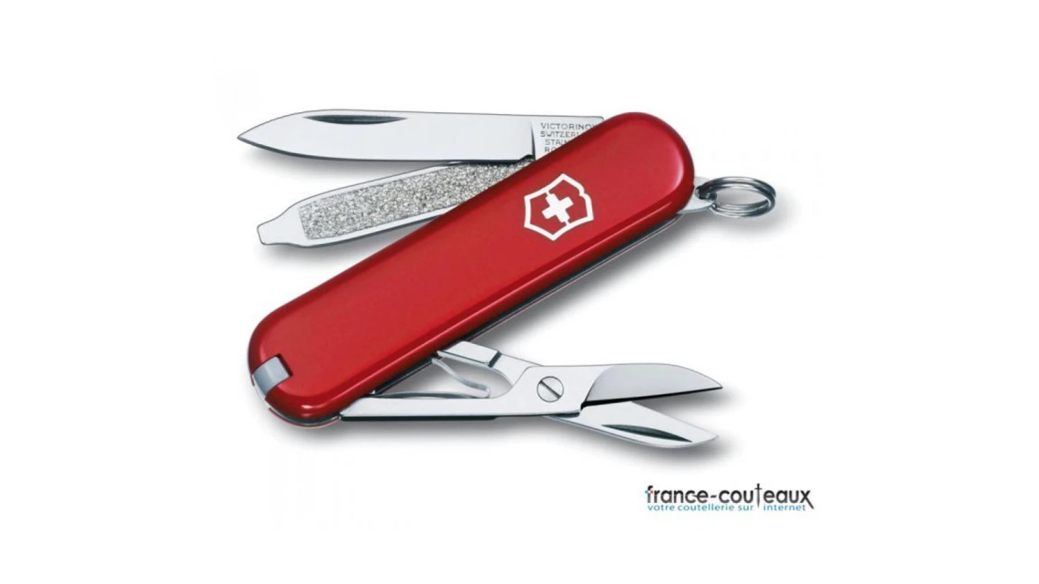 Couteau Suisse Victorinox Onglier Classic Red 3 Couteau Suisse Victorinox Onglier Classic Red