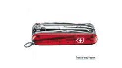 Couteau Suisse Victorinox - Cyber 41 Outils - Rouge Transparent -Boutique United Cutlery couteau suisse victorinox cyber 41 outils rouge transparent 2