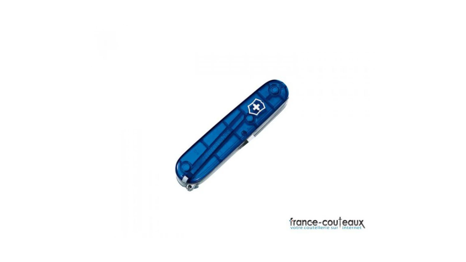 Couteau Suisse Victorinox - Spartan Bleu Translucide 12 Outils 3 Couteau Suisse Victorinox - Spartan Bleu Translucide 12 Outils