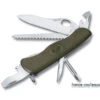 Couteau Suisse Victorinox Vert Soldat Armée Allemande One Hand