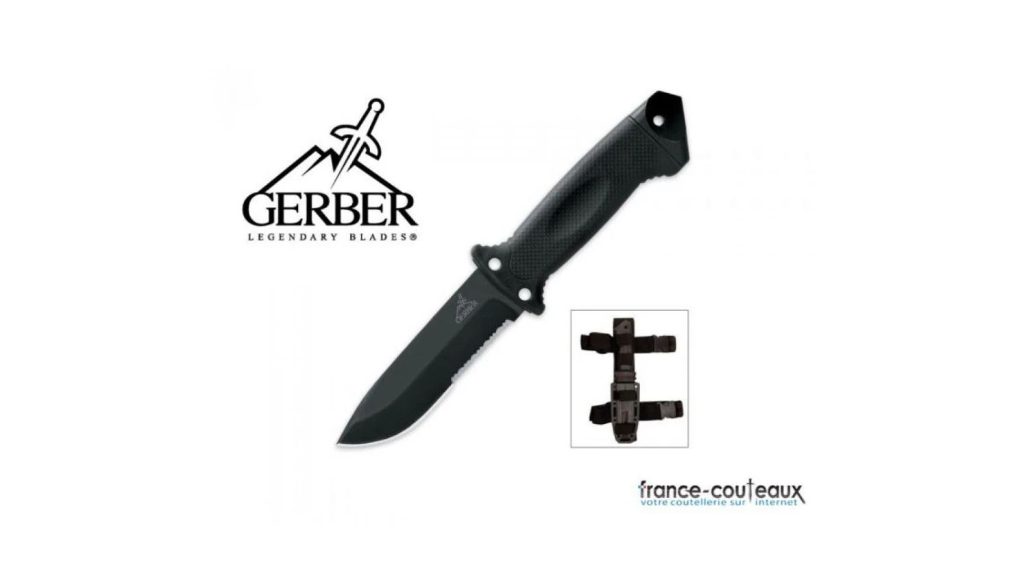 Gerber Poignard Tactique LMF II Infantry Avec Holster De Cuisse 3 Gerber Poignard Tactique LMF II Infantry Avec Holster De Cuisse