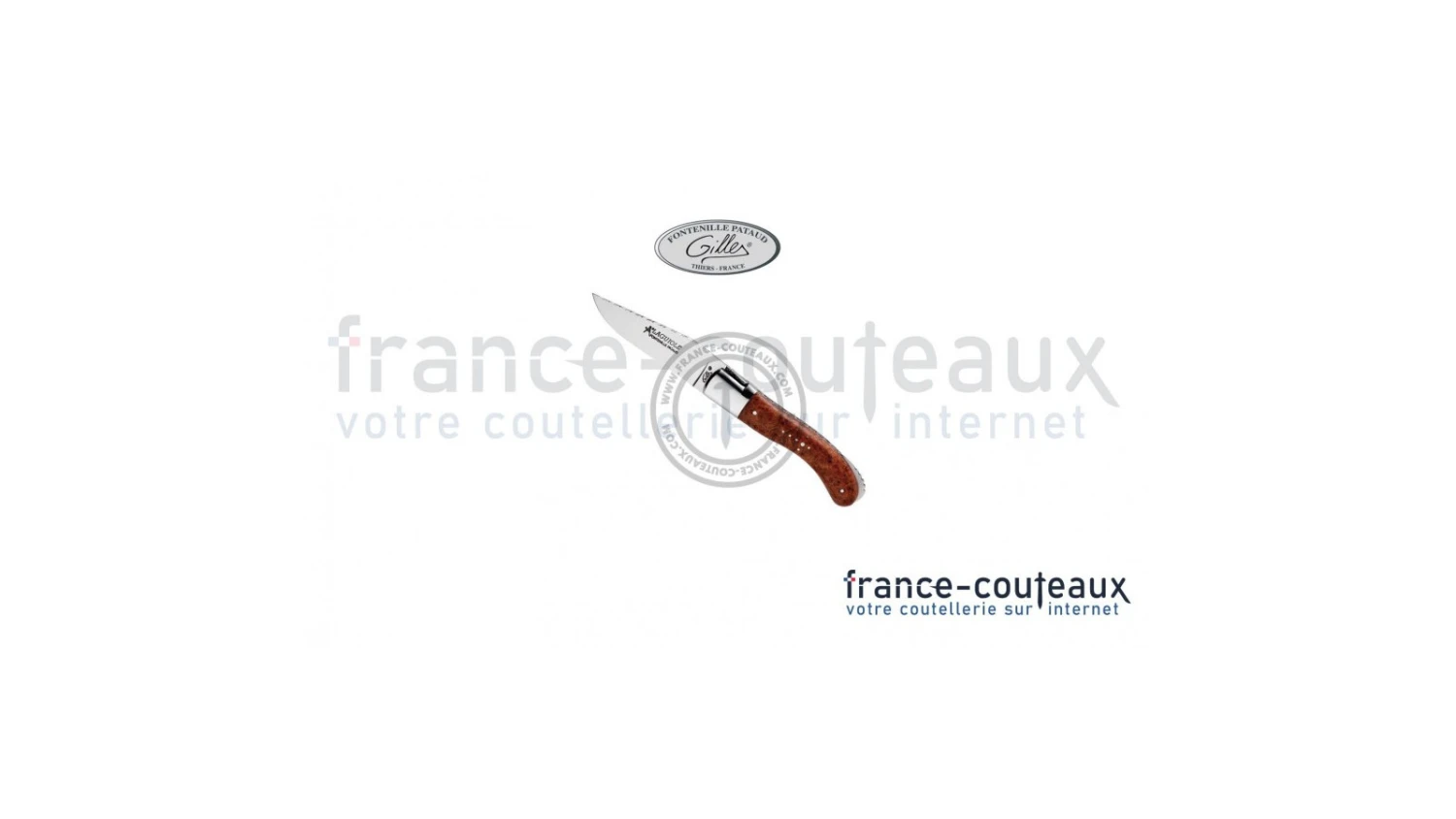 Fontenille Pataud Laguiole Sport Loupe D'Amboine - Couteau De Poche