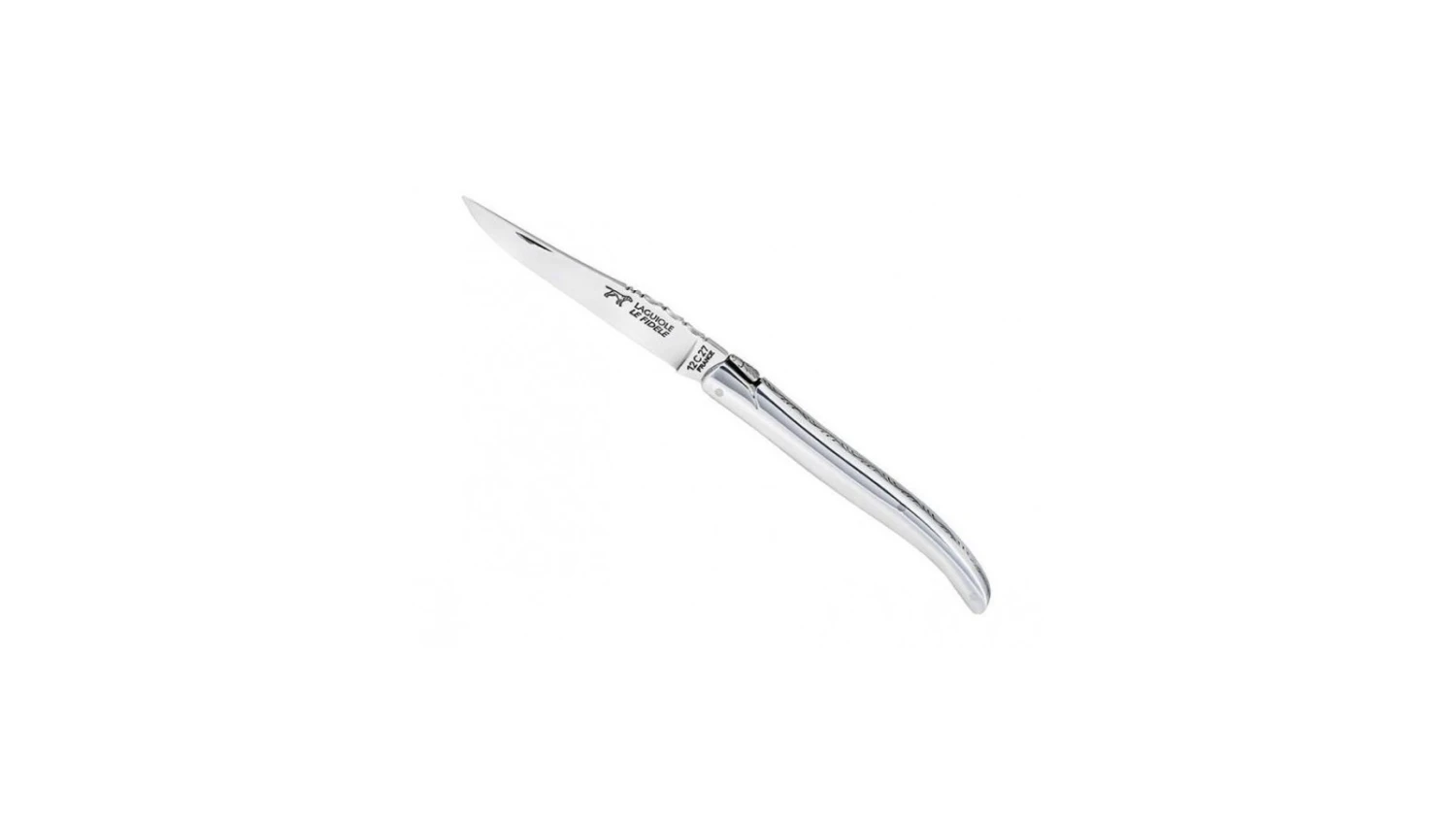 Laguiole LE FIDELE Alu Brillant 12cm 4 Laguiole LE FIDELE Alu Brillant 12cm – Image 2