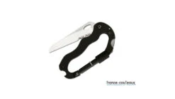 MOUSQUETON MULTIFONCTION - KERSHAW CARABINER TOOL - NOIR
