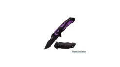 Couteau De Poche Coroner MT-A954PE Violet Et Noir