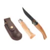 Opinel N8 Et Son Fourreau En Cuir Marron -Boutique United Cutlery opinel n8 et son fourreau en cuir marron