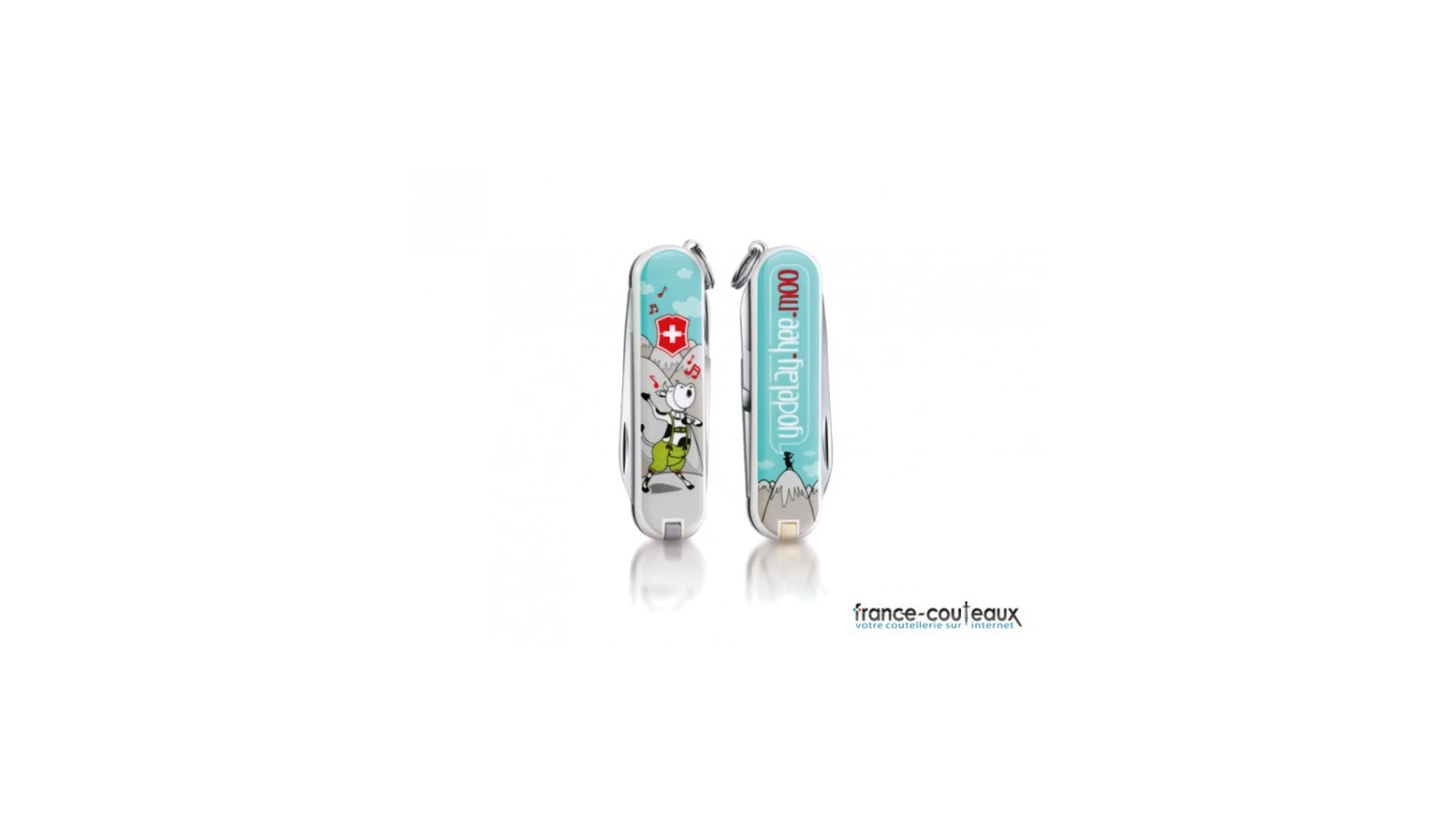Petit Canif De Poche Suisse Victorinox Yodelay-hee-moo 4 Petit Canif De Poche Suisse Victorinox Yodelay-hee-moo – Image 2