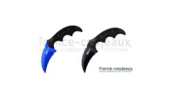 Petit Couteau Type Karambit Avec étui Secure-ex Noir Ou Bleu
