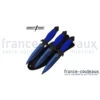 3 Petits Kunaïs De Lancer Perfect Point Noir Avec Lames Bleues -Boutique United Cutlery pp 081 3rd 1