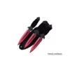 3 Petits Kunaïs De Lancer Perfect Point Noir Avec Lames Rouge Feu -Boutique United Cutlery pp 081 3rd