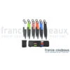 Set De 12 Kunais à Lancer Avec Manche De Différentes Couleurs -Boutique United Cutlery set de 12 kunais a lancer avec manche de differentes couleurs