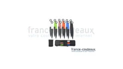 Set De 12 Kunais à Lancer Avec Manche De Différentes Couleurs