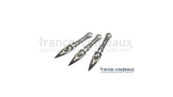 Un Set De 3 Couteaux 17 Cm Fantasy Master Décor Scorpion